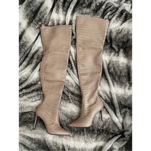 Guess thigh high boots